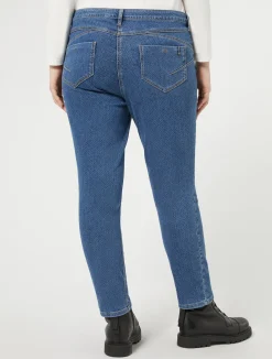 Fashion Marina Rinaldi Cotton denim jeans BLUEJEANS