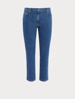 Fashion Marina Rinaldi Cotton denim jeans BLUEJEANS