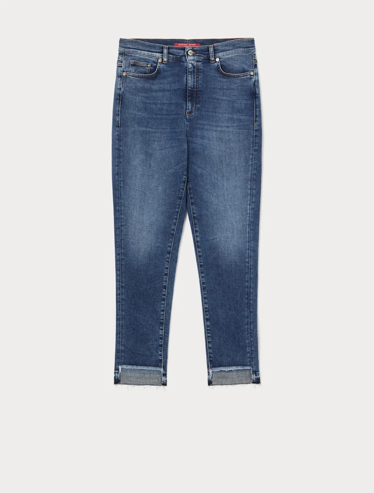 Sale Marina Rinaldi Cotton denim jeans NAVY