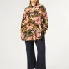 Best Marina Rinaldi Cotton denim trousers MIDNIGHTBLUE