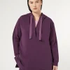 New Marina Rinaldi Cotton jersey sweatshirt PURPLE