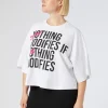 Clearance Marina Rinaldi Cotton jersey T-shirt OPTICALWHITE