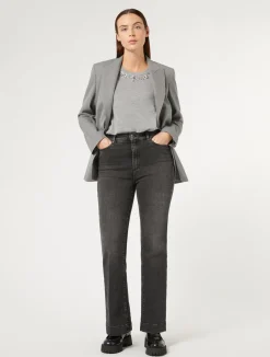 Hot Marina Rinaldi Cotton jersey T-shirt LIGHTGREY