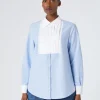 New Marina Rinaldi Cotton Oxford shirt LIGHTBLUE