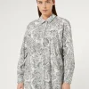 Hot Marina Rinaldi Cotton poplin shirt OPTICALWHITE