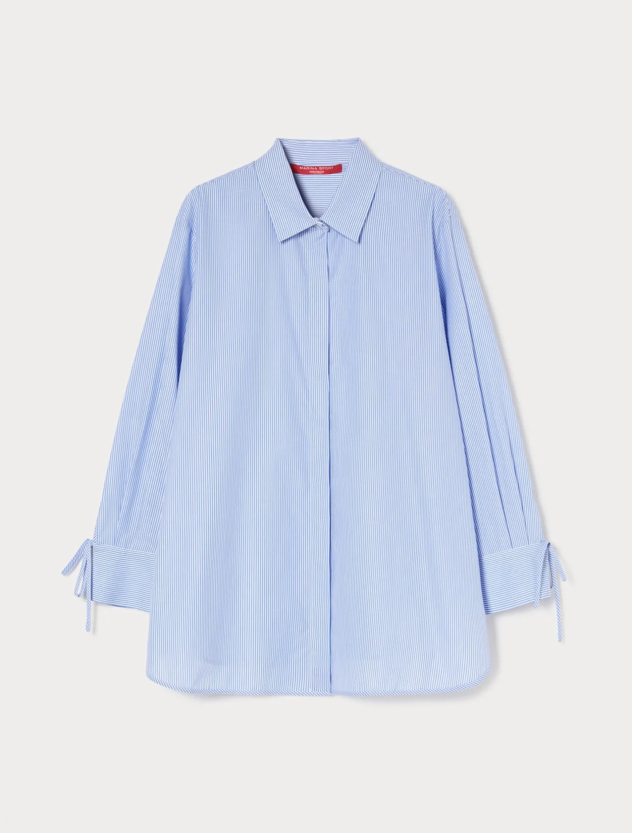 Sale Marina Rinaldi Cotton poplin shirt AVIO
