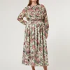 Fashion Marina Rinaldi Cotton poplin skirt PALEYELLOW