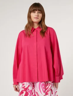 Discount Marina Rinaldi Cotton shirt FUCHSIA