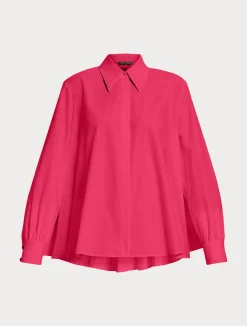 Discount Marina Rinaldi Cotton shirt FUCHSIA