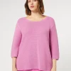 New Marina Rinaldi Cotton sweater PINK