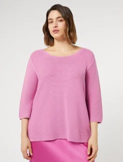 New Marina Rinaldi Cotton sweater PINK