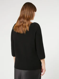 Hot Marina Rinaldi Cotton sweater BLACK