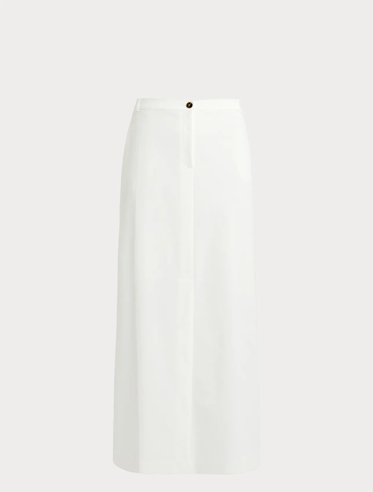 Hot Marina Rinaldi Cotton-blend canvas skirt WHITE