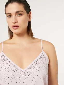 Hot Marina Rinaldi Crepe de chine top PINK
