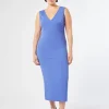 Sale Marina Rinaldi Crepe dress CORNFLOWERBLUE