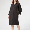 Discount Marina Rinaldi Crepe envers satin dress BLACK