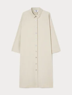 Sale Marina Rinaldi Crepe envers satin dress BEIGE