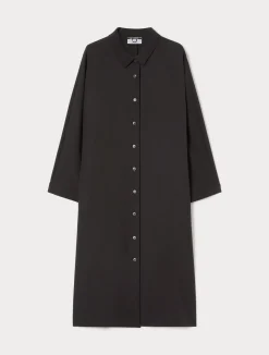 Discount Marina Rinaldi Crepe envers satin dress BLACK