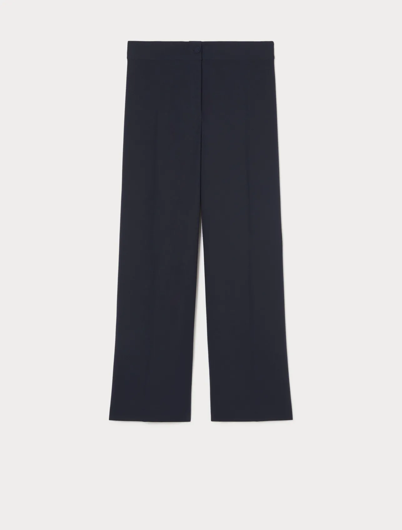 Clearance Marina Rinaldi Crepe envers satin trousers MIDNIGHTBLUE