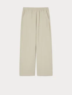New Marina Rinaldi Crepe envers satin trousers BEIGE