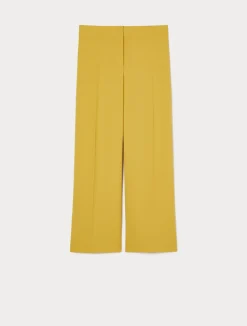Best Marina Rinaldi Crepe envers satin trousers GOLD