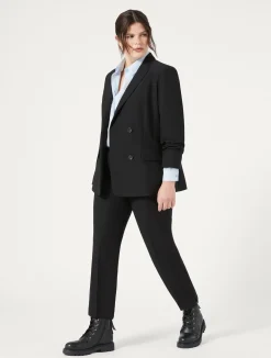 Hot Marina Rinaldi Crepe envers satin trousers BLACK