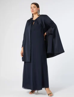 Clearance Marina Rinaldi Crepe georgette dress MIDNIGHTBLUE