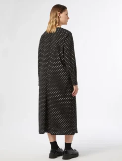 Sale Marina Rinaldi Crêpe de Chine dress BLACK