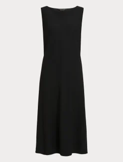 Discount Marina Rinaldi Crêpe satin dress BLACK