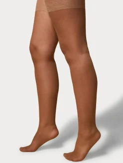 New Marina Rinaldi 30 denier sheer tights BISCUIT