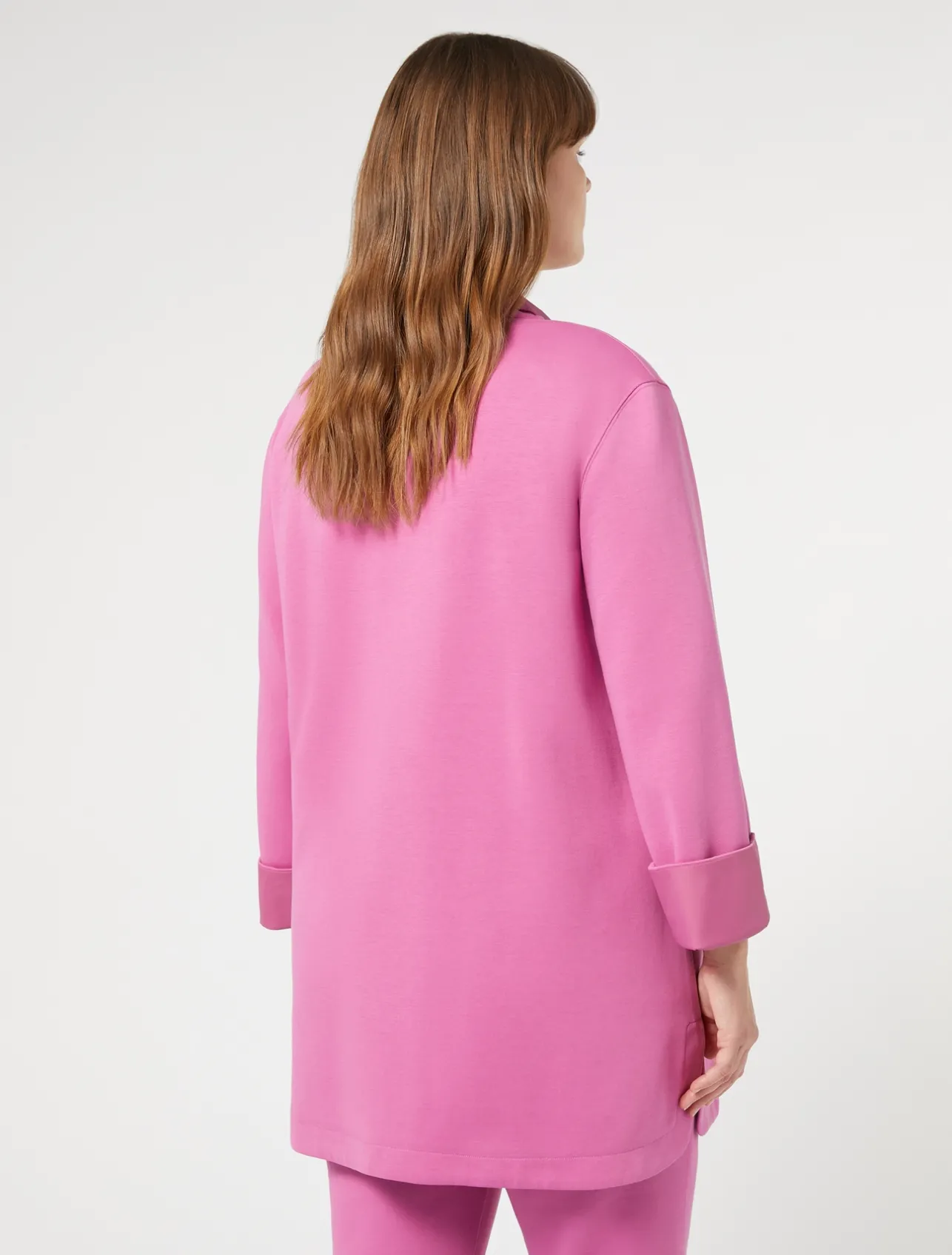 Clearance Marina Rinaldi Double-faced jersey jacket PINK