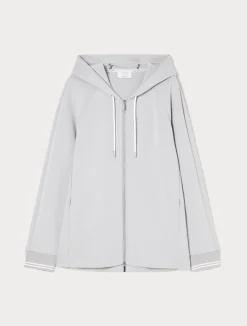 Sale Marina Rinaldi Double-faced jersey sweatshirt LIGHTGREY