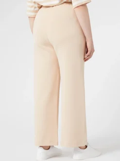 Fashion Marina Rinaldi Double-faced jersey trousers PINK