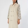 Online Marina Rinaldi Double-faced wool and cashmere gilet BEIGE