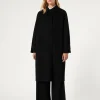 Clearance Marina Rinaldi Double-faced wool coat BLACK