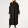 Clearance Marina Rinaldi Double-sided wool coat BLACK