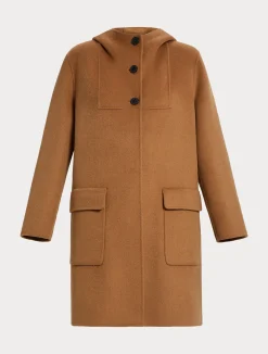 Fashion Marina Rinaldi Double-sided wool jacket BISCUIT