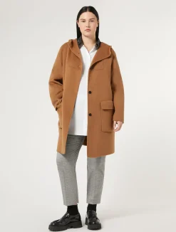 Fashion Marina Rinaldi Double-sided wool jacket BISCUIT