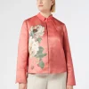 New Marina Rinaldi Duchess satin jacket CORAL
