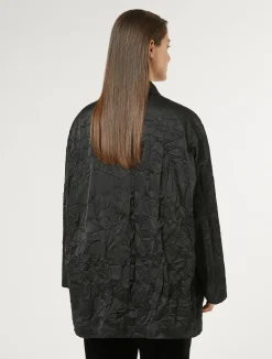 Hot Marina Rinaldi Duchess satin shirt BLACK