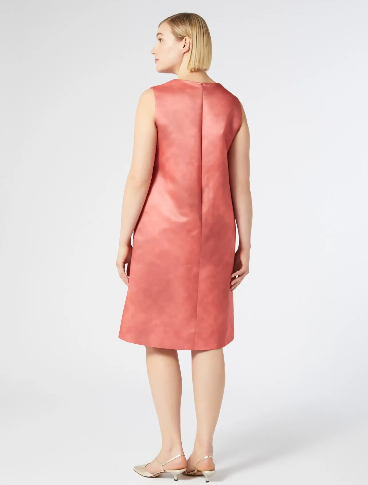 Hot Marina Rinaldi Duchesse print dress CORAL