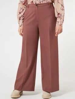 Hot Marina Rinaldi Fluid gabardine trousers FARD