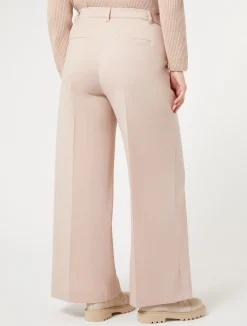 New Marina Rinaldi Fluid gabardine trousers PINK