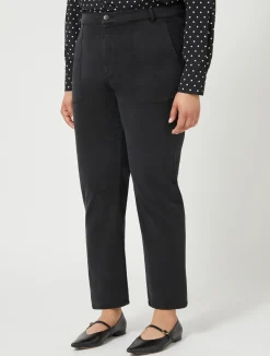 Hot Marina Rinaldi Gabardine trousers BLACK