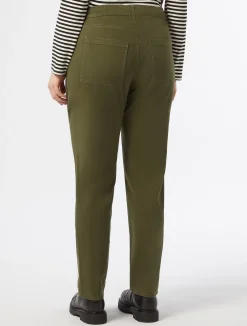 Outlet Marina Rinaldi Gabardine trousers KAKI