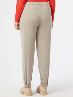 Clearance Marina Rinaldi Gabardine trousers TURTLEDOVE