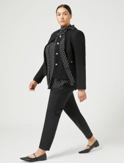 Hot Marina Rinaldi Gabardine trousers BLACK