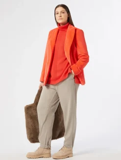 Clearance Marina Rinaldi Gabardine trousers TURTLEDOVE