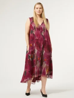 Sale Marina Rinaldi Georgette dress RUBY