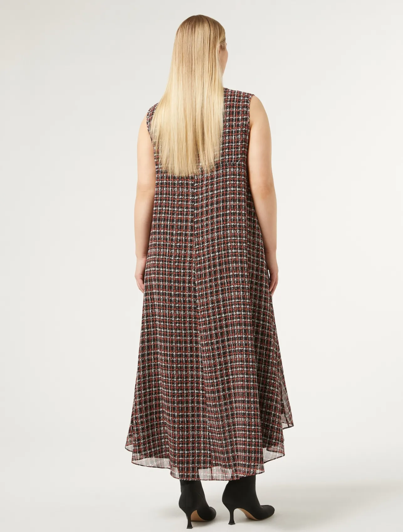 Clearance Marina Rinaldi Georgette dress BLACK